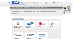 Desktop Screenshot of help-reparatur.com