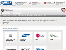 Tablet Screenshot of help-reparatur.com